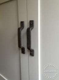 Wrought iron Handles Exclusive to Sally Bourne Interiors Doors